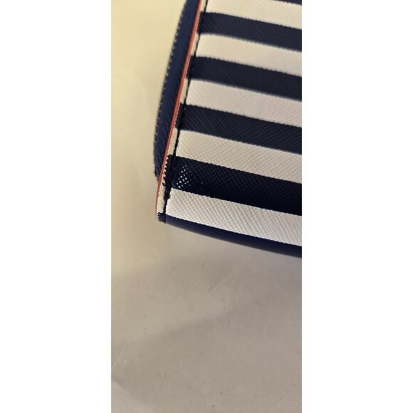 Stella and Dot Striped Zippered Wallet Card Holder 6X4 - Picture 5 of 5